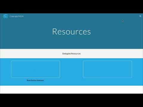 How to create a MUN Position Paper in 20 seconds!