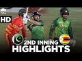 Pakistan vs Zimbabwe | 2nd Inning Highlights | 3rd ODI 2020 | PCB | MD2E