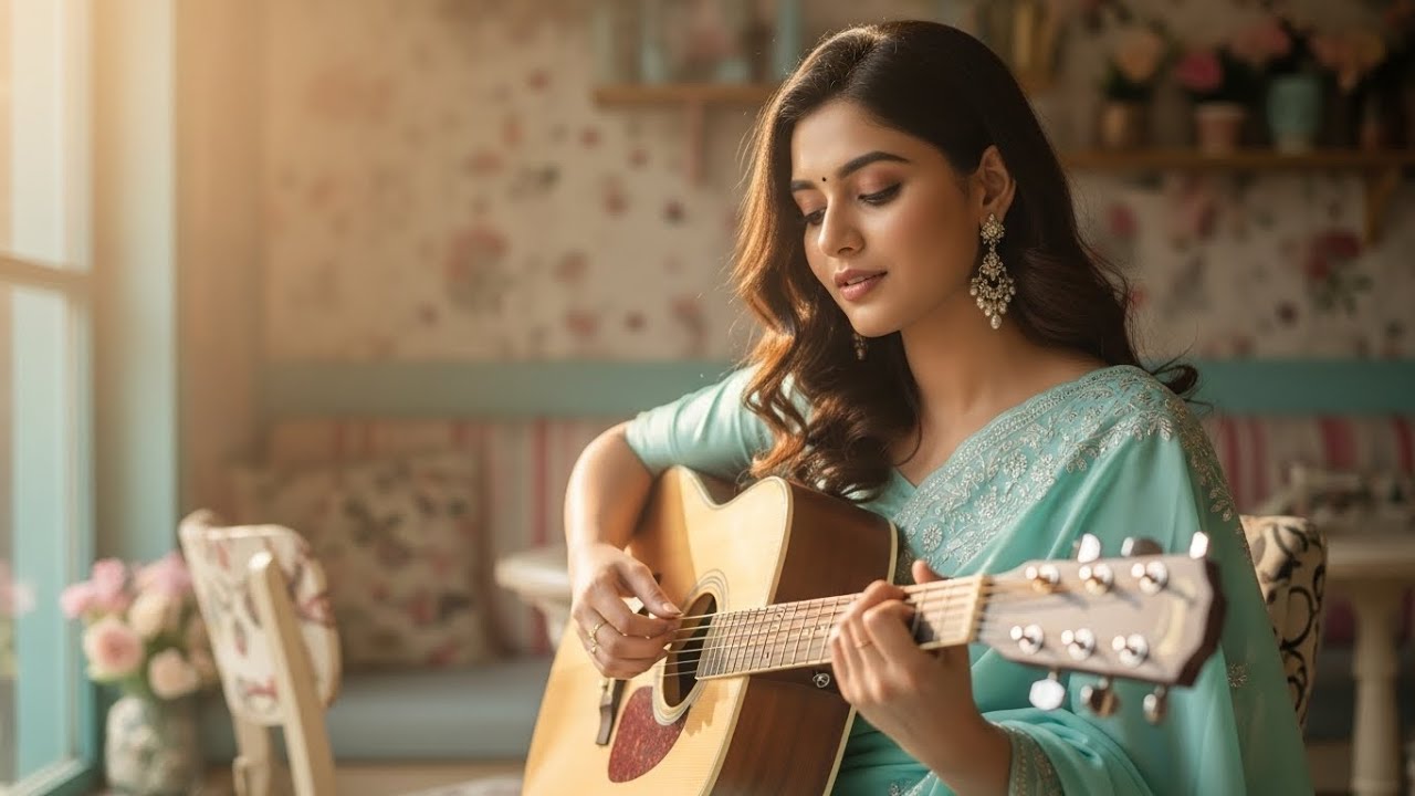 Hindi Love Instrumental ☀️ | Calm Background Music for Work & Study | 24/7 Live