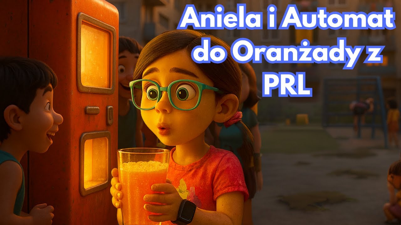 Aniela i Automat do Oranżady z PRL - Słuchowisko Dla Dzieci Na Dobranoc. Super Audiobook Dla Dzieci