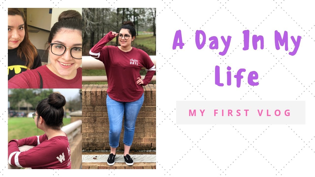 A Day In My Life - My First Vlog - YouTube