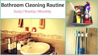 How To Clean a Bathroom- Bathroom Cleaning Routine