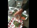 The summer roll w/ the coach