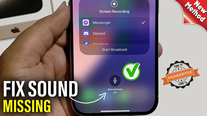 Fix Sound Missing On iPhone Screen Recordings