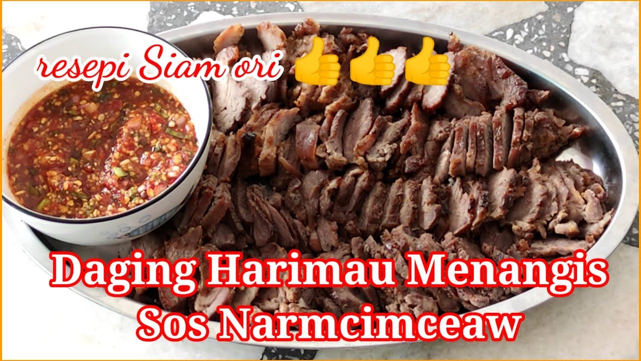 Cara buat daging harimau menangis