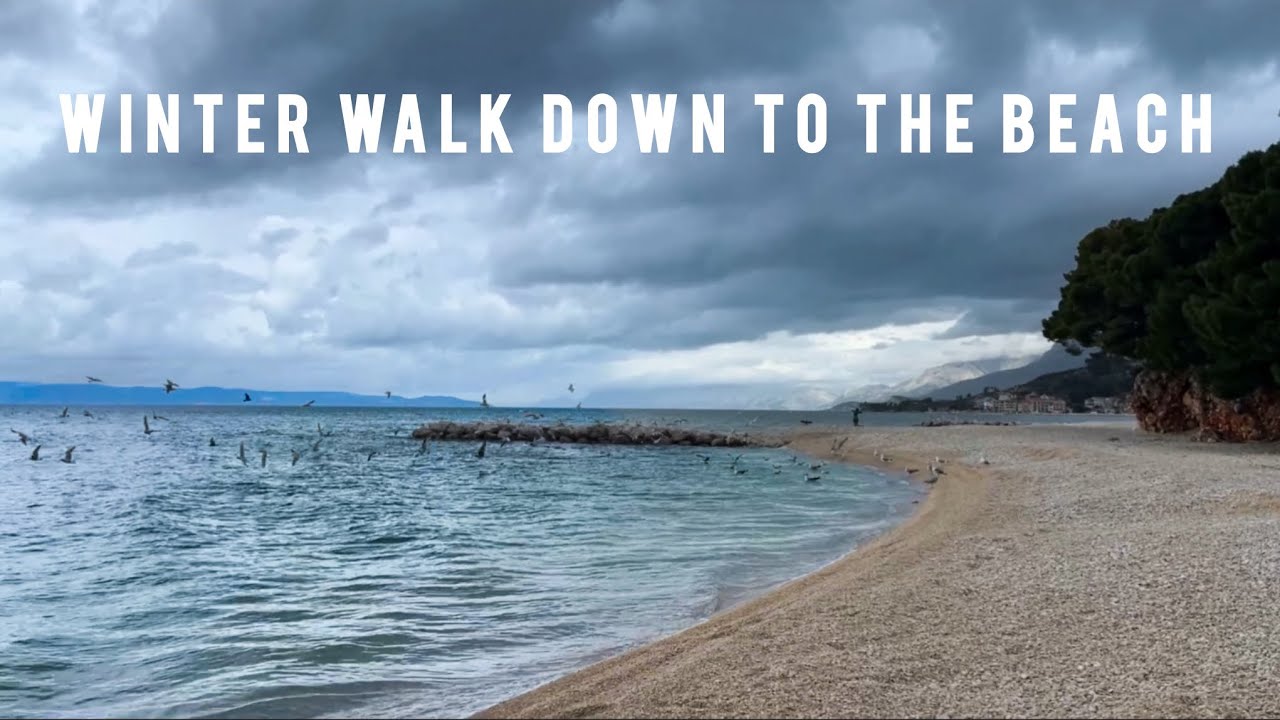 Winter walk down to the beach | Quiet morning