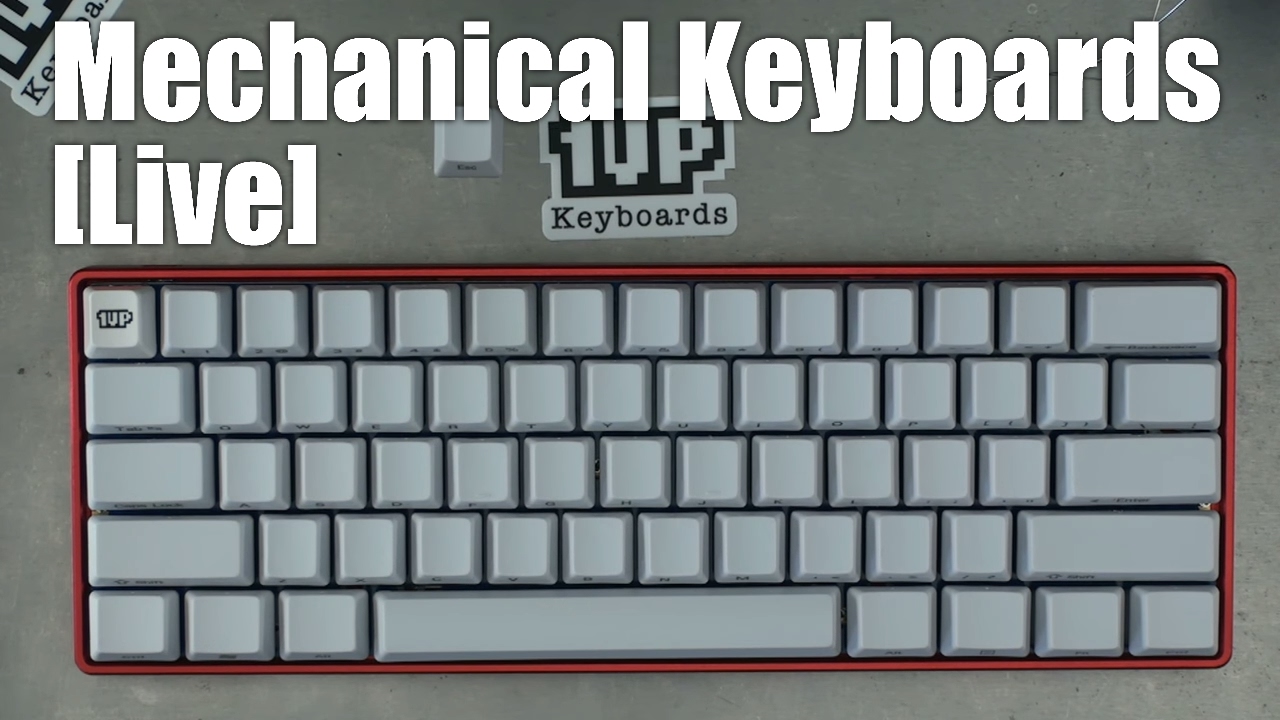 [Livestream] How-to build a better "pok3r" 60% mechanical keyboard