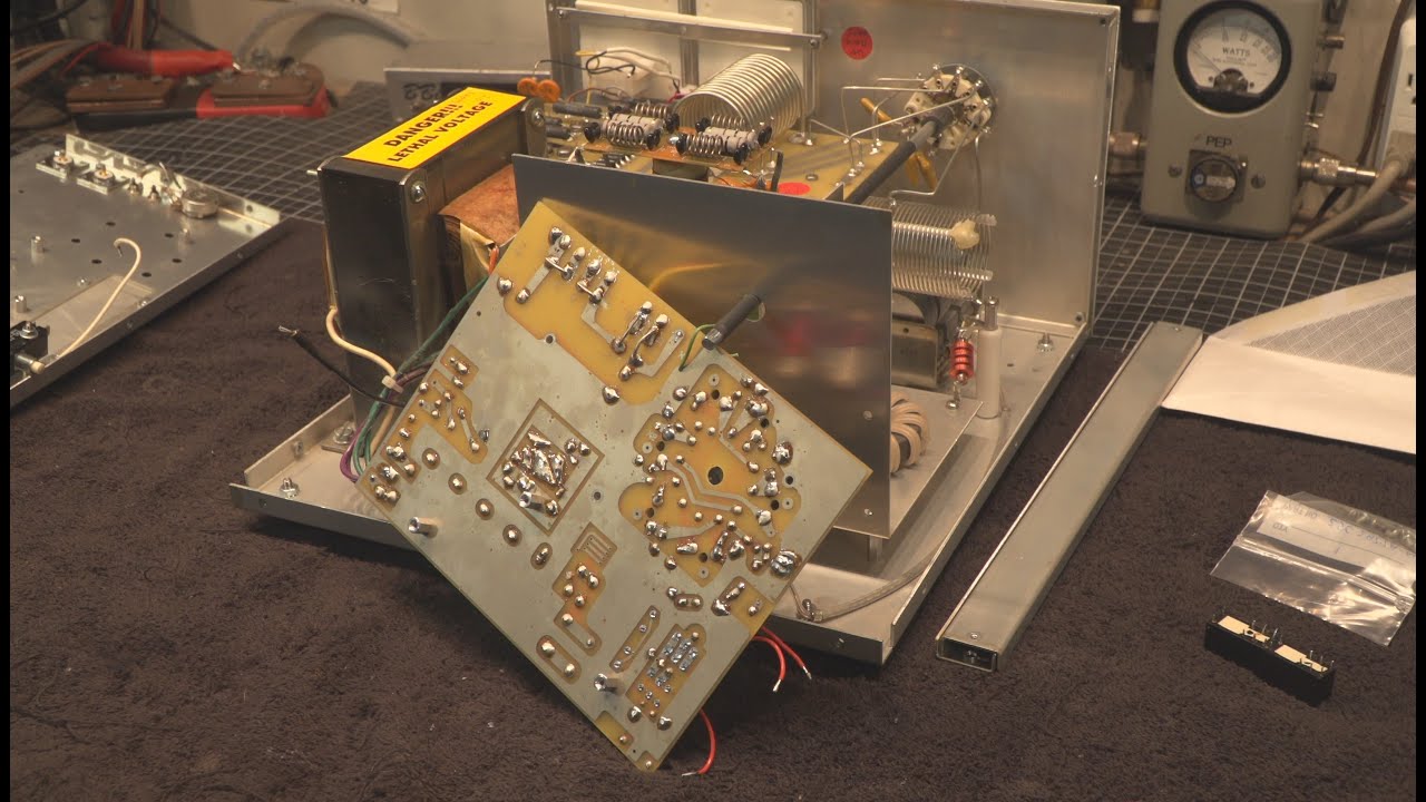 Mr R's AMERITRON AL-811H repair :) - YouTube