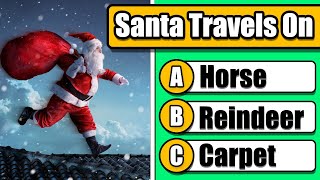 50 Question Christmas Quiz 🎄🎅 WIth Answers (Christmas Trivia)