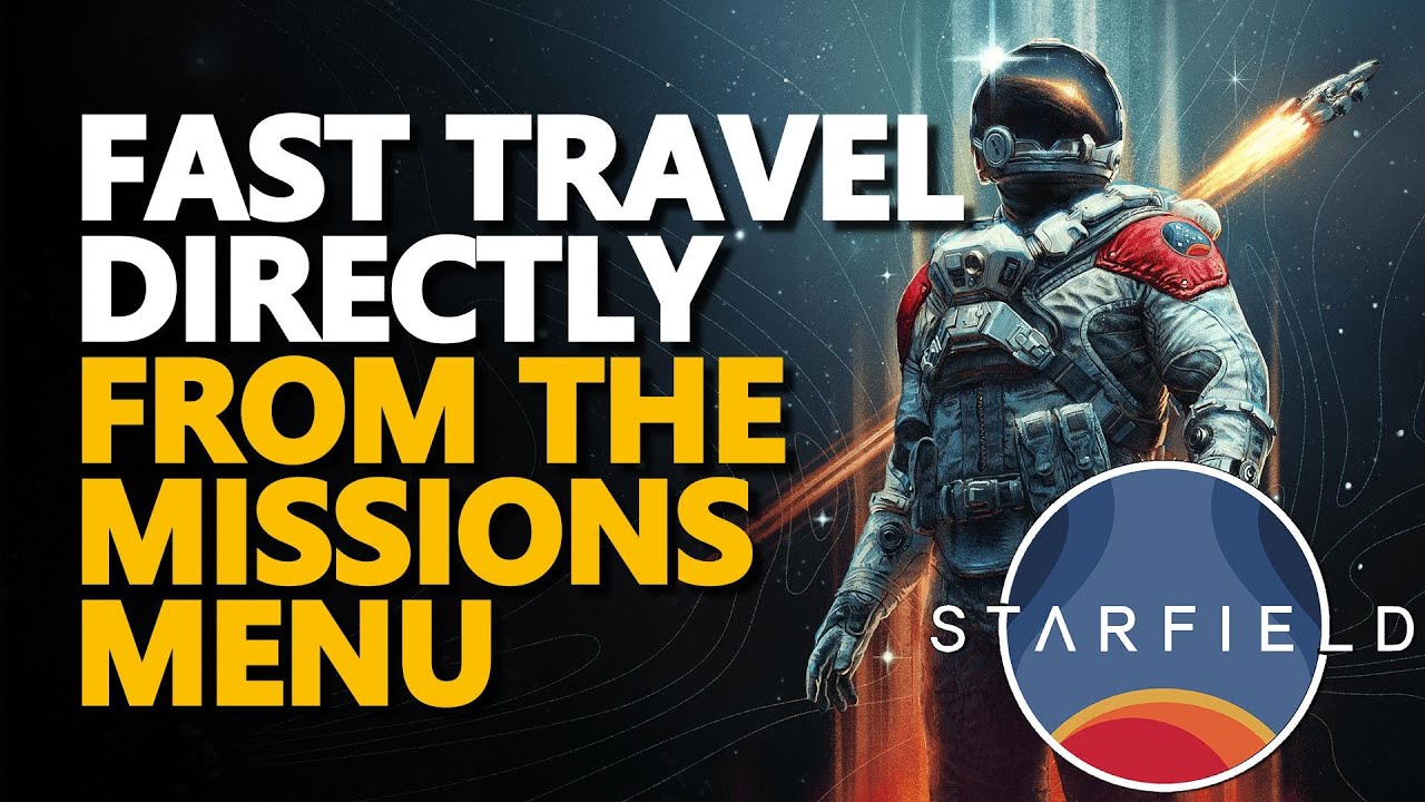 fast travel directly from the missions starfield