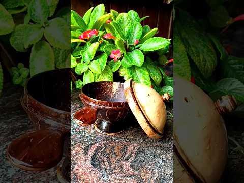 How to make chiratta puttu maker using coconut shell🥰🥰