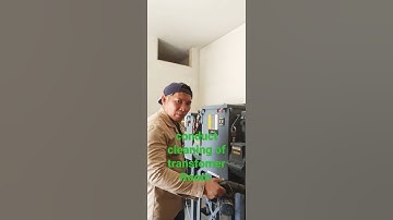 conduct cleaning of transformer room w/blower