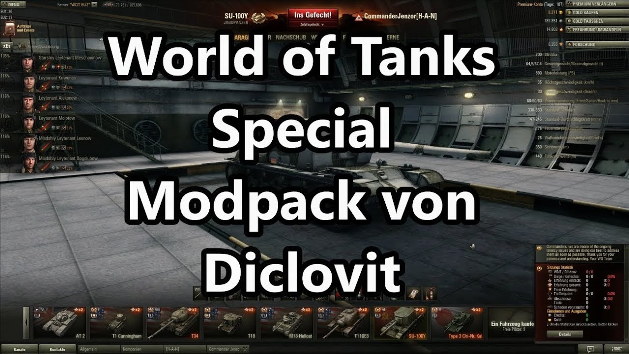 girls like you World of Tanks - Modpack von Diclovit (HD) (Deutsch)