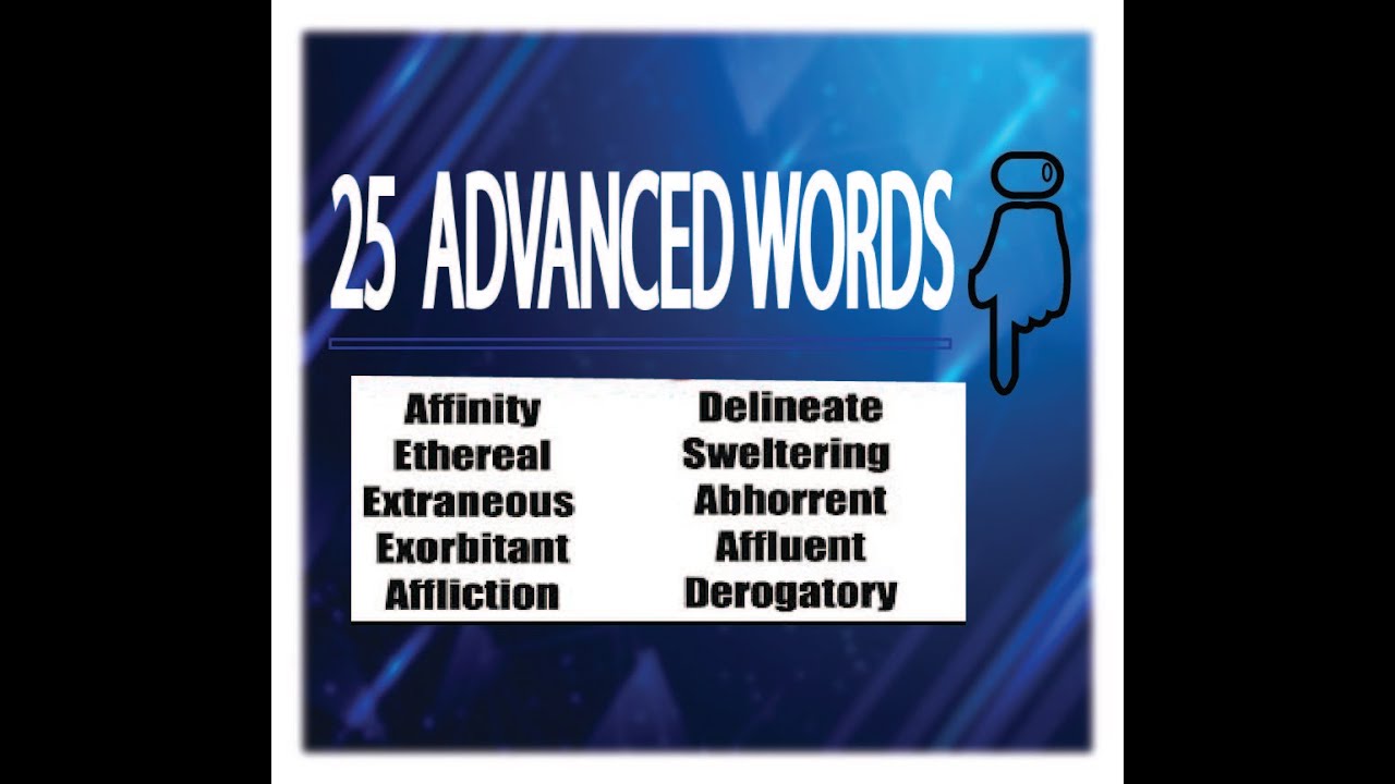 ADVANCE ENGLISH WORDS|| By SM CALLIGRAPHY