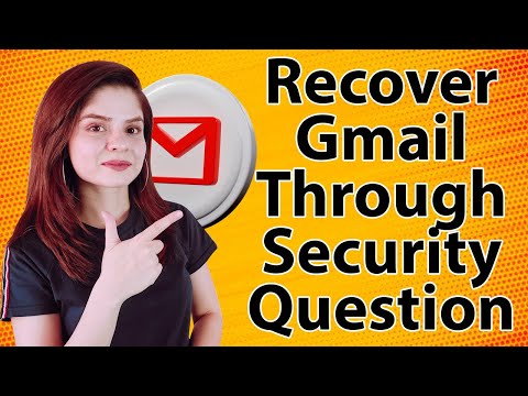 Video: Hvordan kan jeg gendanne mit sikkerhedsspørgsmål i Gmail?