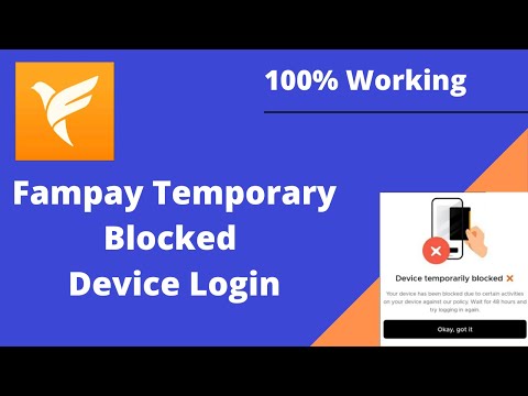 Fampay Temporarily Blocked Device Login | Problem Solved