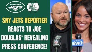 SNY New York Jets Reporter Breaks Down what we LEARNED from Joe Douglas' NFL Combine Presser!