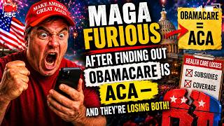 MAGA ERUPTS After Discovering OBAMACARE Is ACA — Benefits At Risk! 🚨