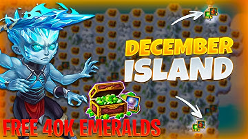 December Mysterious Island Guide | Best Path for 40,000 Emeralds! Hero Wars