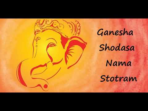 Ganesha Shodasa Nama Stotram