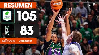 Unicaja - Joventut Badalona(105-83) RESUMEN | Liga Endesa 2025-26