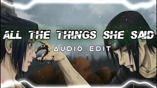 all the things she said - t.a.t.u [edit audio] Resimi