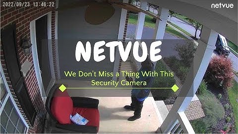 Netvue Wireless Security Camera with Solar Panel Install and Review One Month Later