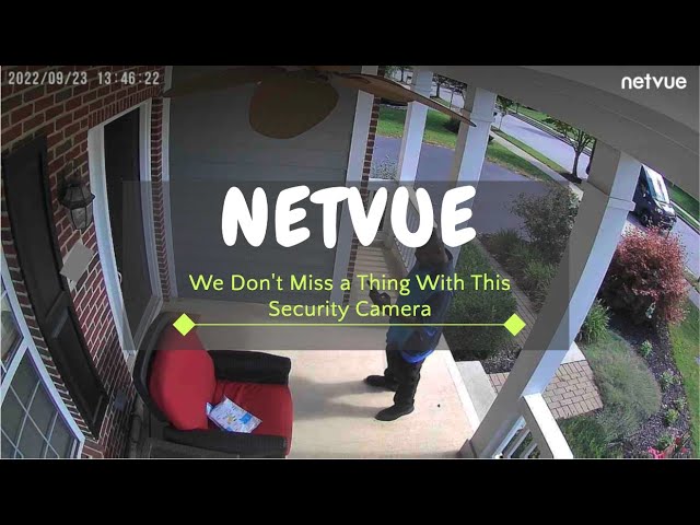 🔥REVIEW🔥 NETVUE Sentry 3 Security Camera  2.4G WiFi 360° View Pan Tilt  Camera, Floodlights 