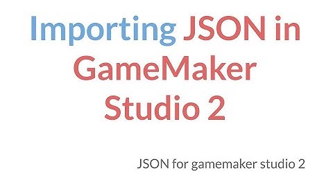 [incomplete in 2.3.1] Importing JSON Data