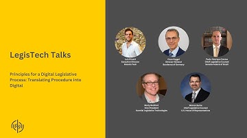Principles for a Digital Legislative Process: Translating Procedure into Digital [BTV0000733]