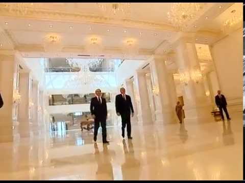 შეხვედრა ილჰამ ალიევთან