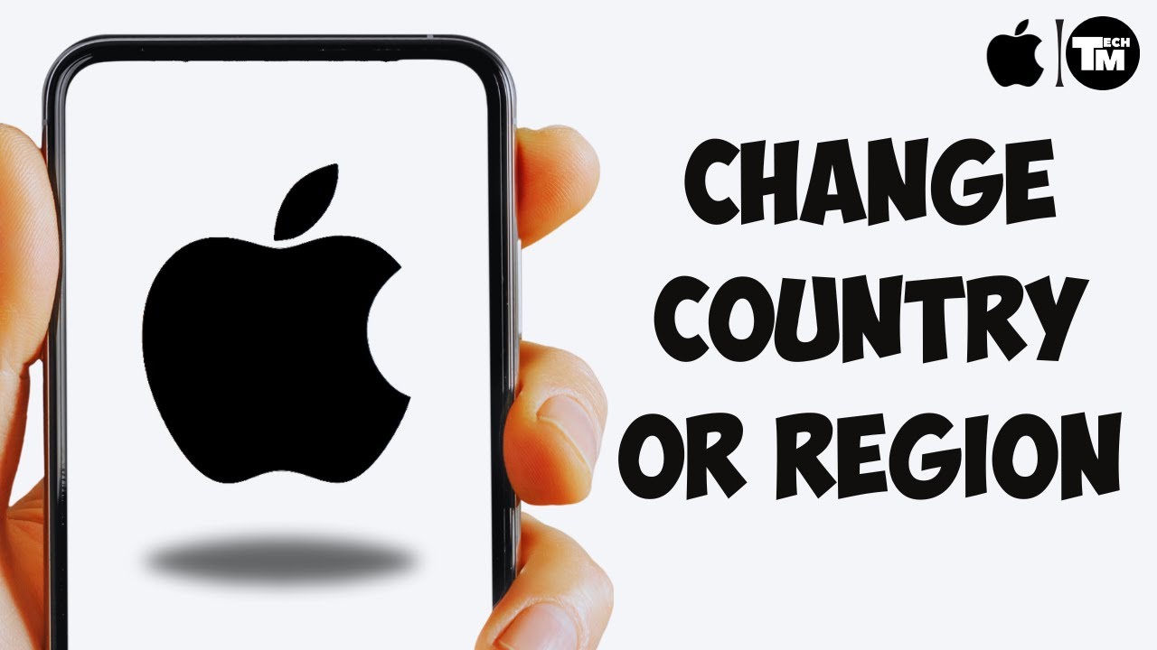 How To Change Country Or Region On iPhone - YouTube
