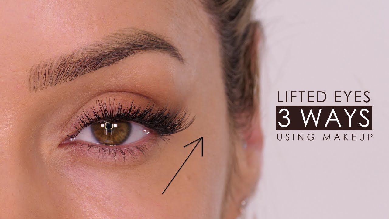 3 Ways To Lift Eyes With Makeup!