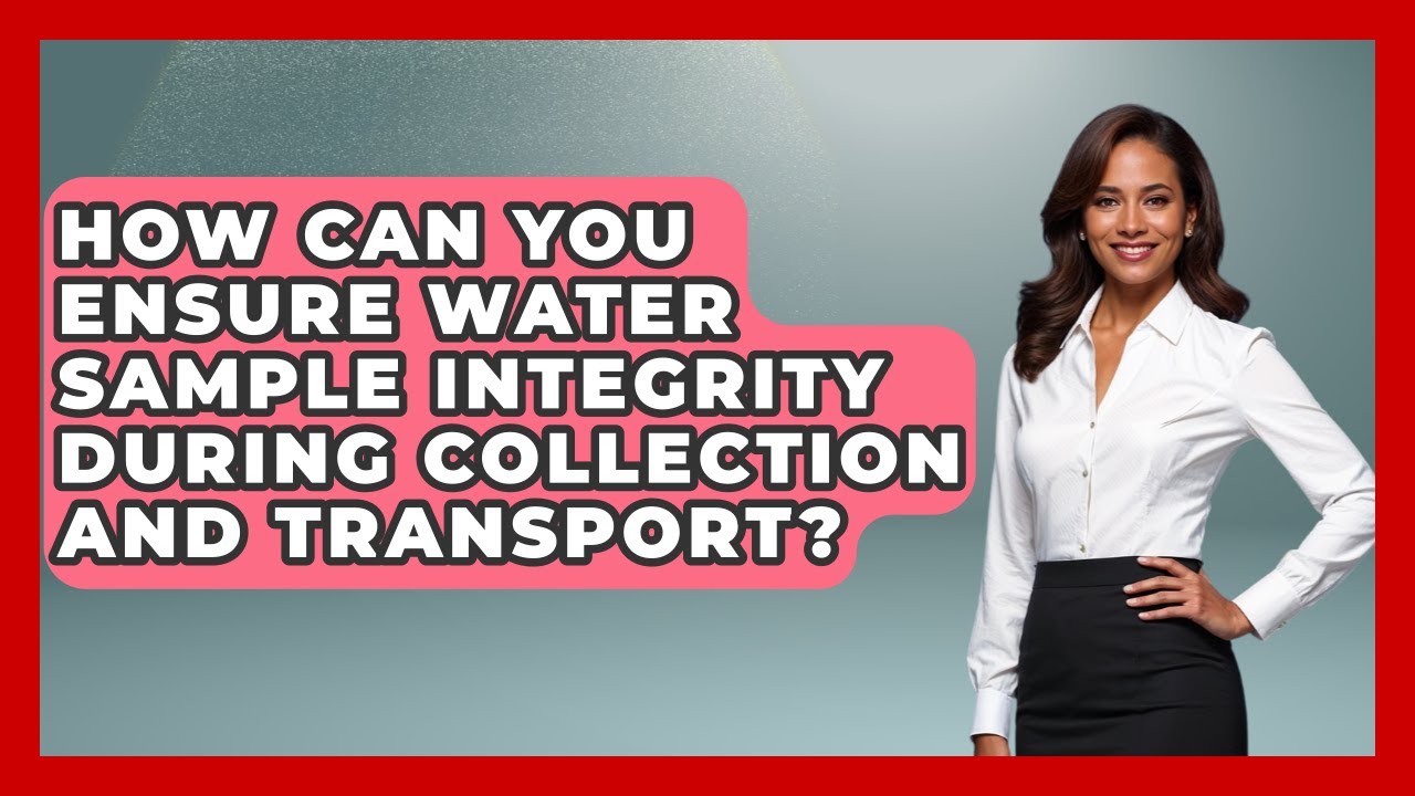How Can You Ensure Water Sample Integrity During Collection And Transport?