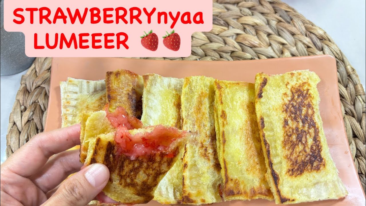 Resep Roti Pie PIE DARI ROTI TAWAR⁉️ resep pie strawberry roti tawar - YouTube