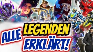 ALLE LEGENDEN ERKLÄRT + PASSENDER SPIELSTIL & SPIELERTYP! / Apex Legends Season 16 (deutsch)