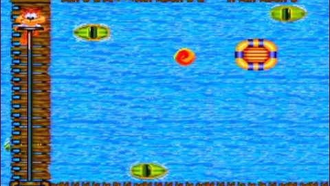 Bubsy II Game Sample - SNES/SFC