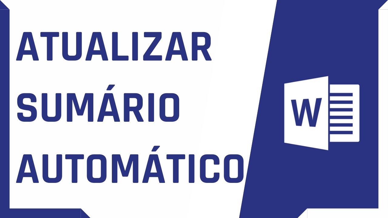 Como Fazer SUMÁRIO AUTOMÁTICO no Word (Passo a Passo) | Parte 2 ...