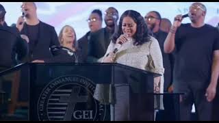 Karen Clark Sheard sings 'Oh How Precious' at Mother Bonner's Homegoing Service.