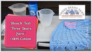 Bleach Test of 100% Cotton :: by Babs at MyFieryPhoenix