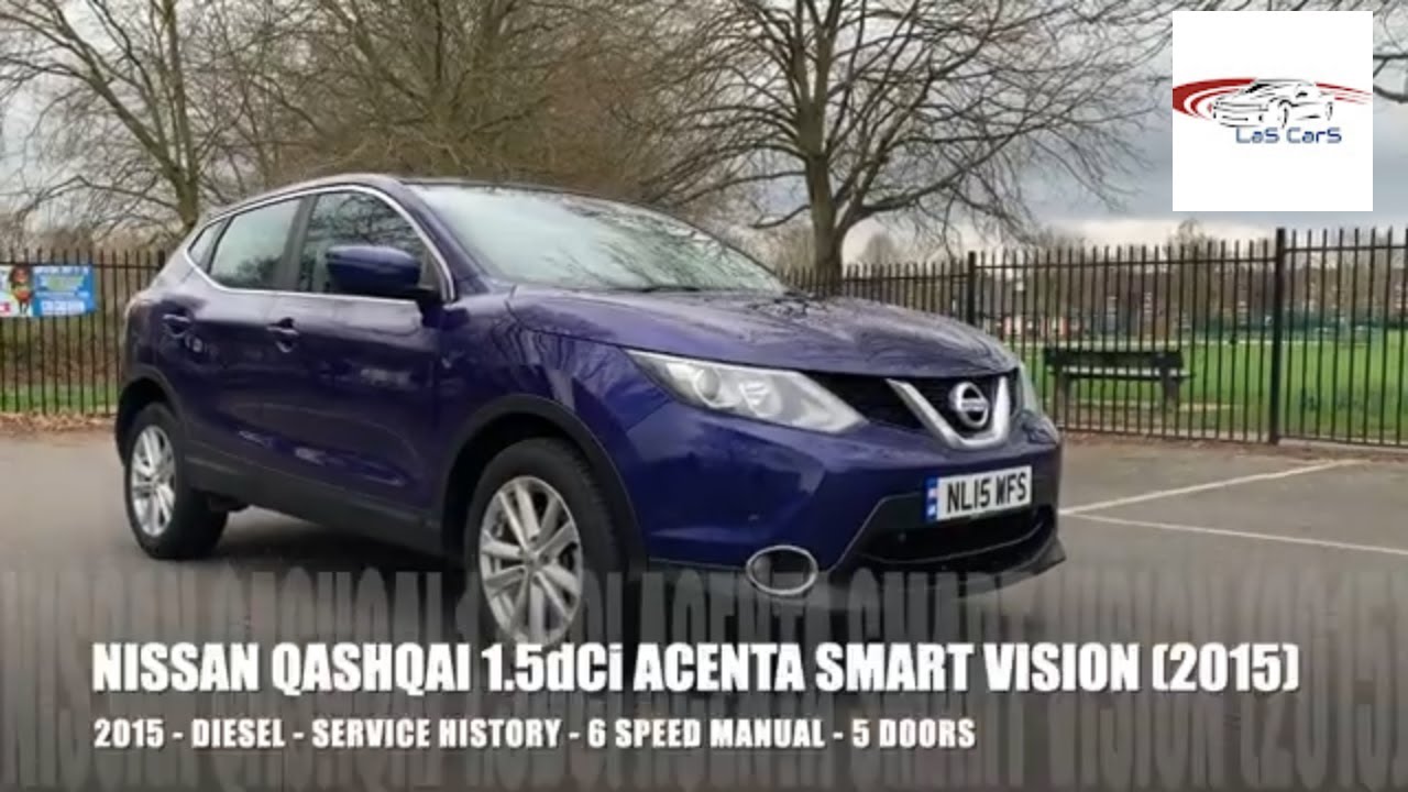 2015 NISSAN QASHQAI ACENTA for sale Colchester LASCARS (Used Cars for