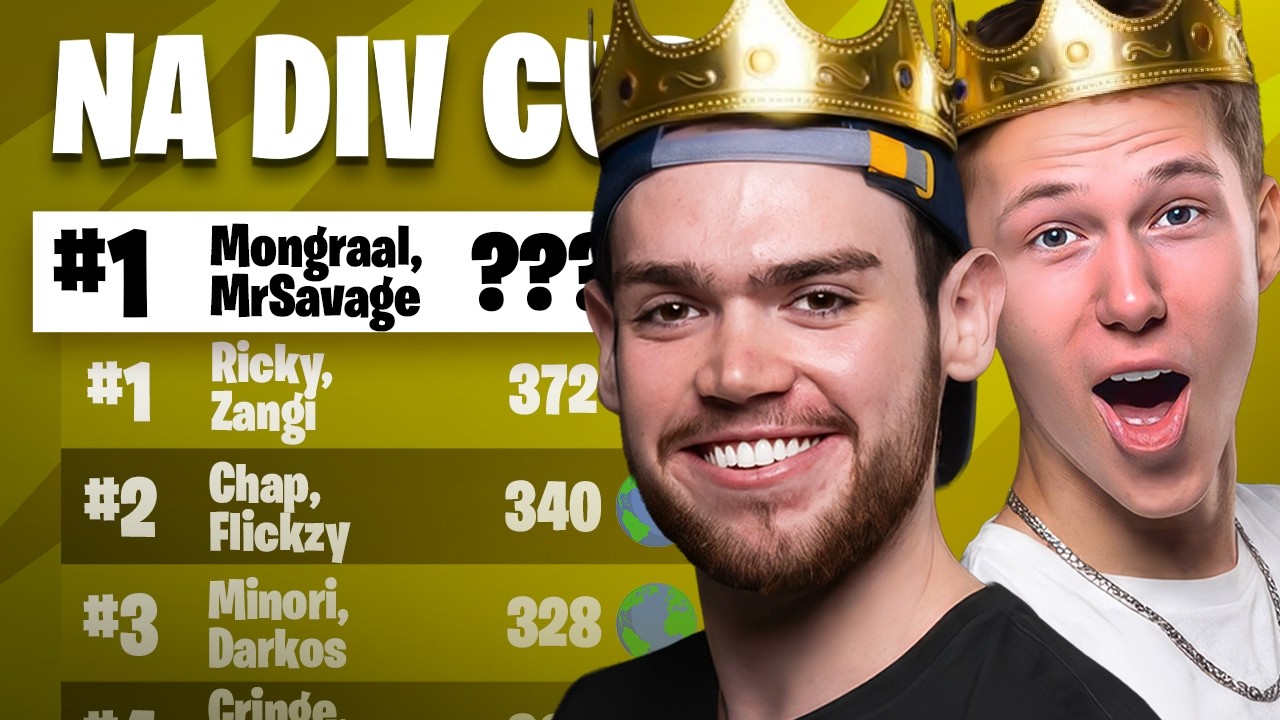 1st Place FNCS Division Cup ft. MrSavage (Full Gameplay)