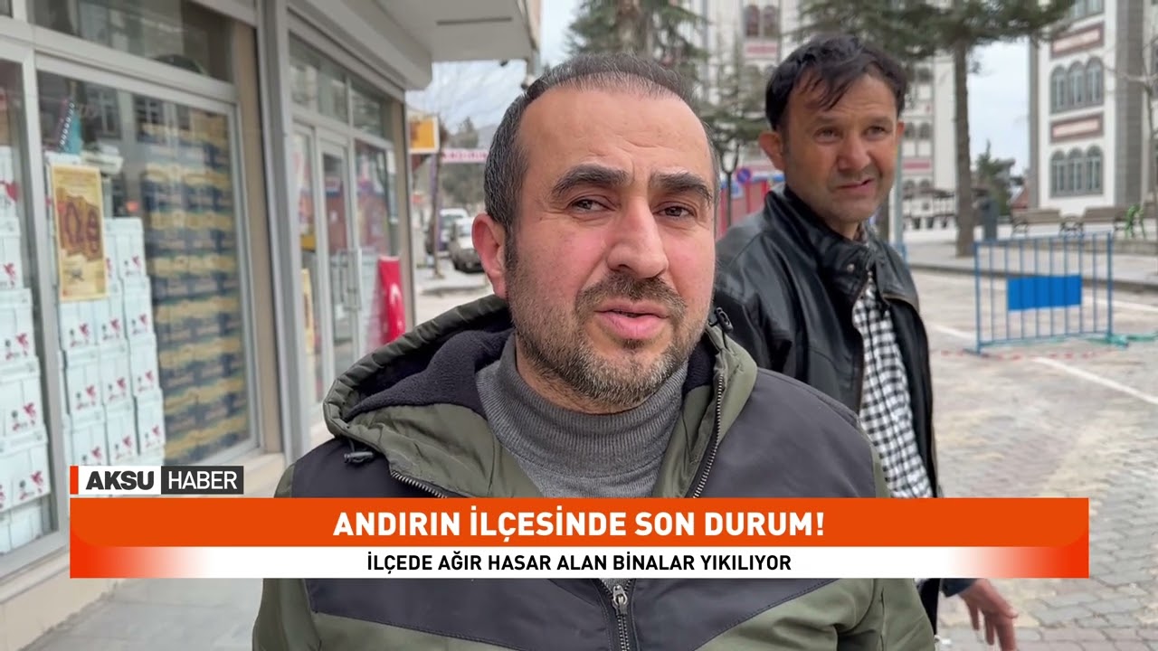 Andırın İlçesinde Son Durum!