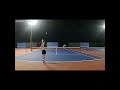 Tennis Man Forehand short angle winner!