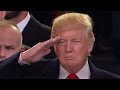 President Trump salutes US military