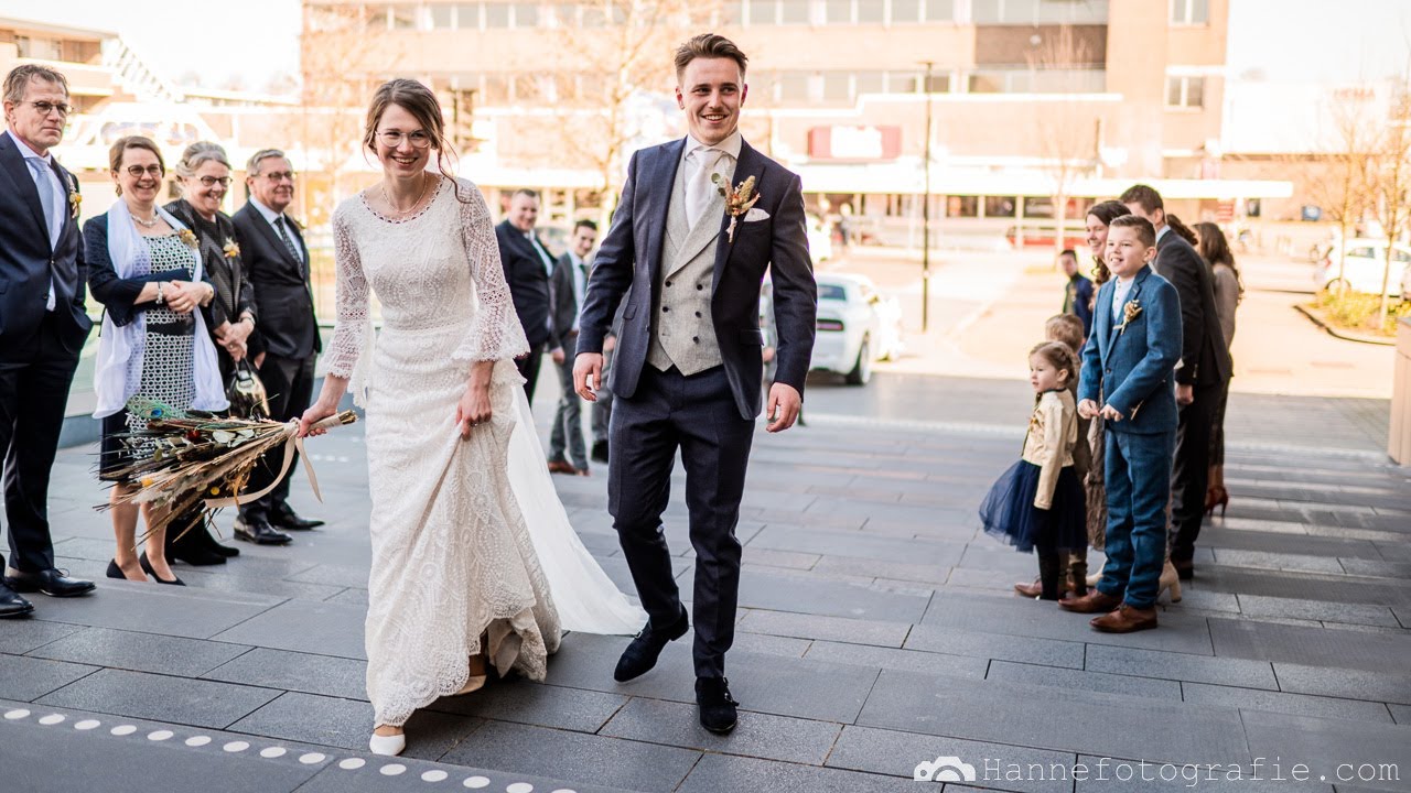 Trouwclip Pieter & Julia