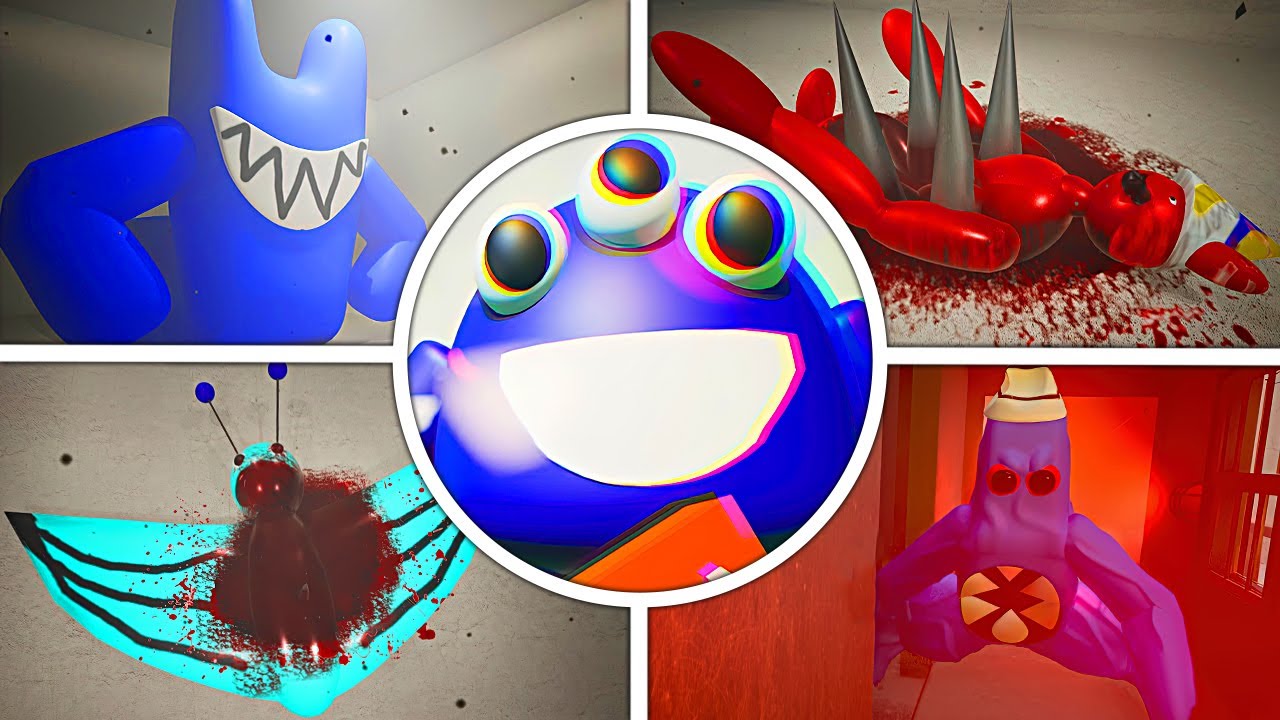 Horror's Bus 7 🚌 All Jumpscares + Ending (Garten of Banban 7