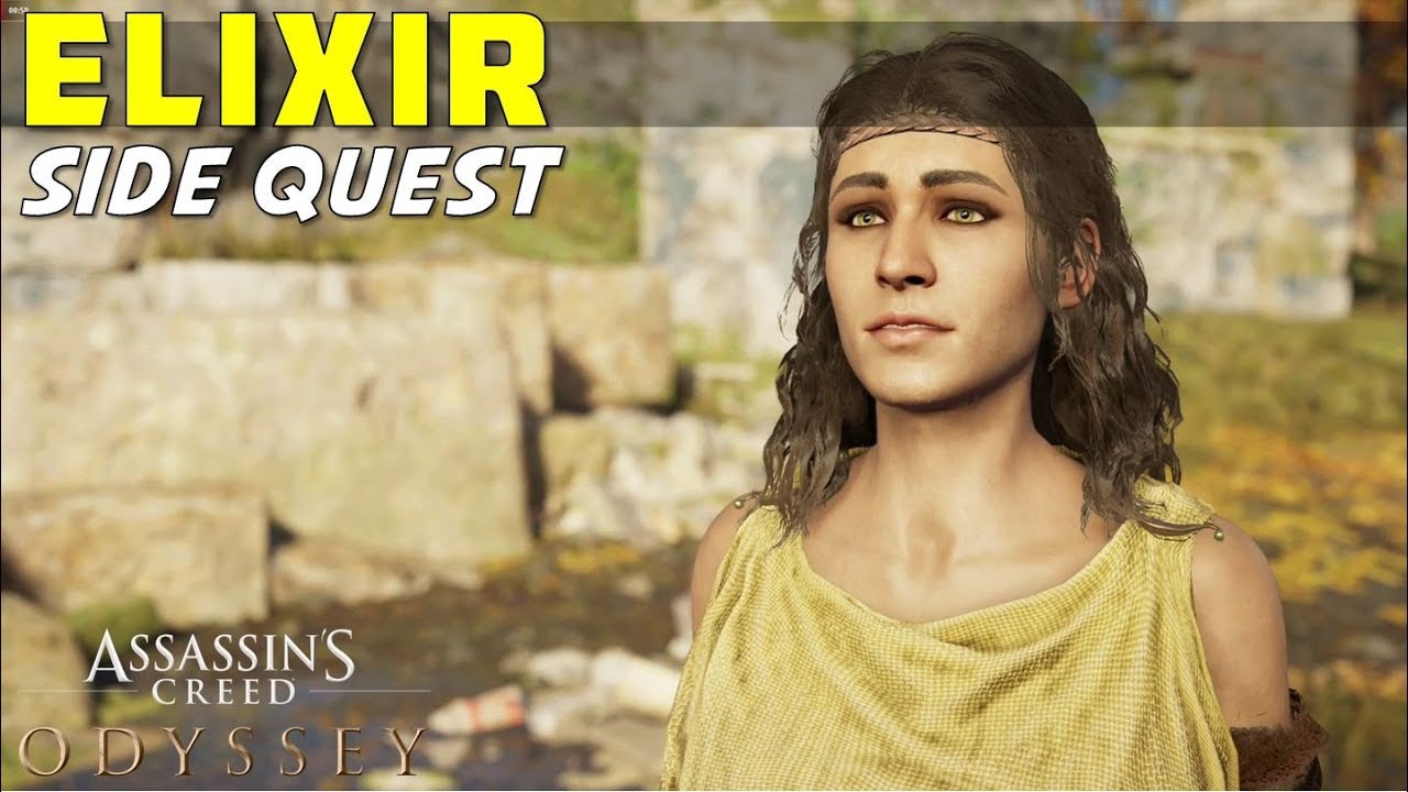 The Elixir, Lesbos | Gather Ingredients for the Scholar | ASSASSIN'S CREED  ODYSSEY - YouTube