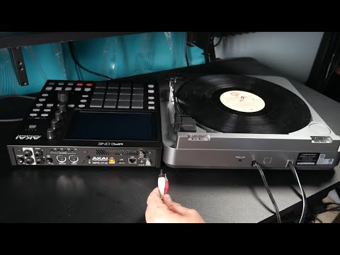 Mpc One Turntable Setup