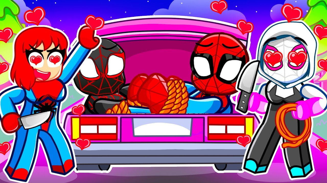 Crazy Spidey Fan Girls KIDNAPPED SPIDERMAN & MILES In Roblox....